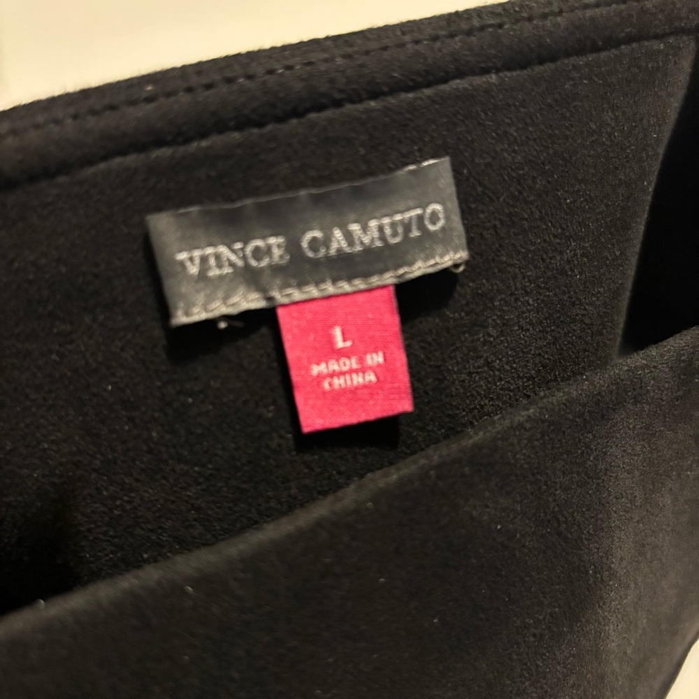 Vince Camuto Faux Suede Stretch Pants - Picture 9 of 9